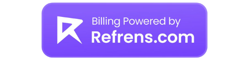 Logo of our invoicing partner Refrens.com