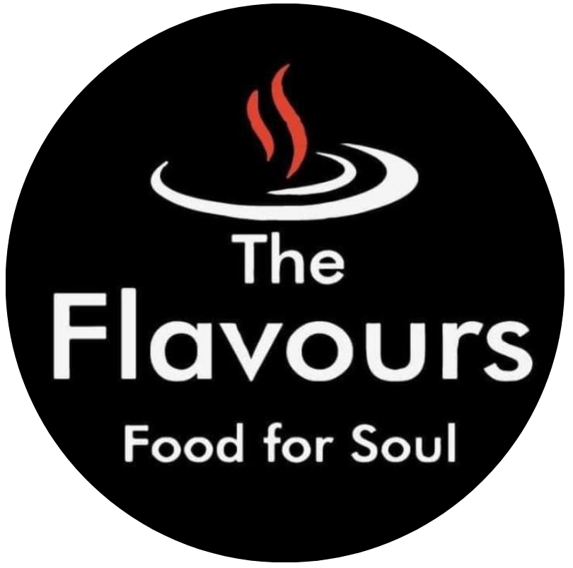 This is the logo of the best restaurant in Narendrapur, The Flavours - Food For Soul.